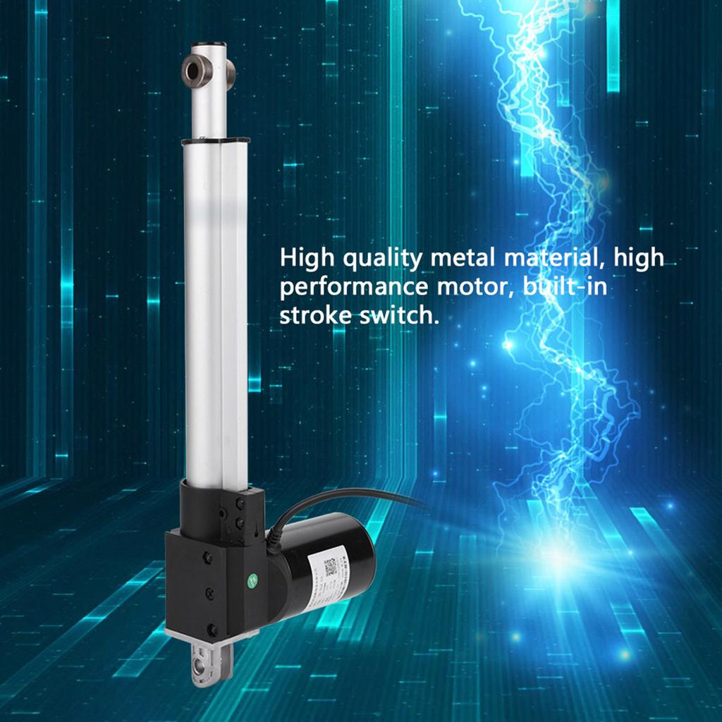 DC 12V Linearantrieb 6000N Maximaler Hub Elektromotor für Auto Auto (250 mm)