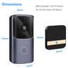 Smart Video Doorbell - HD Wireless WiFi Security Camera, Video Intercom System with Infrared Night Vision