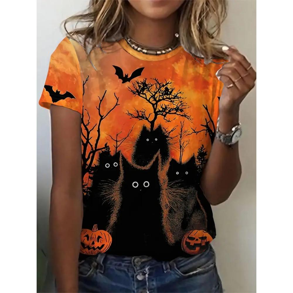 Men's Animal Funny T Shirt Short Sleeve T Shirt 3D Printed O-Neck Shirt Jesus Cat Rabbit Graphic Summer Casual Clothing Apparel