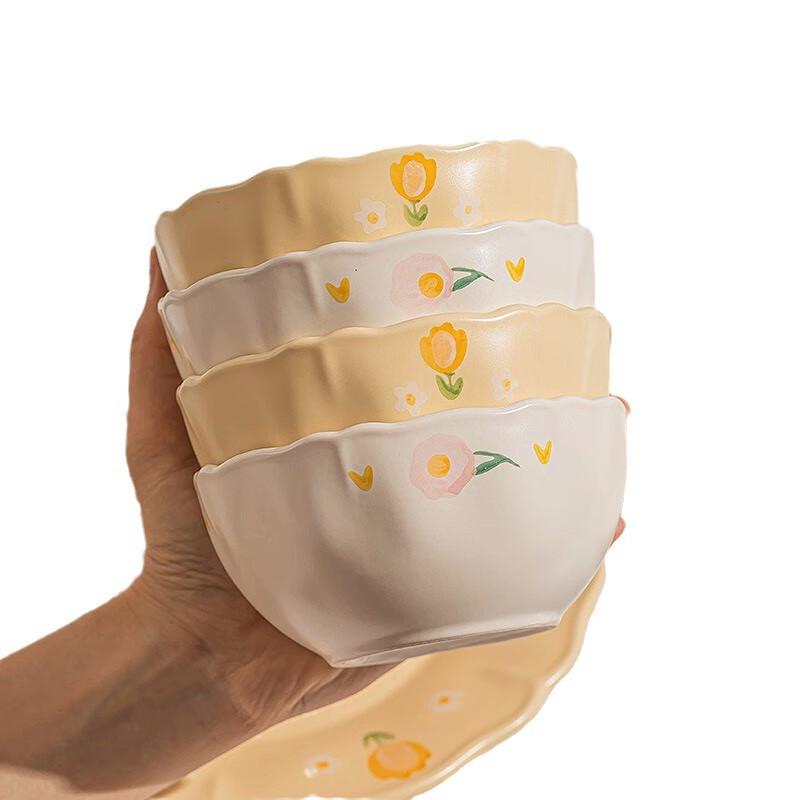 Kangmo French Chant Matte Enamel Dinnerware Set