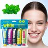 SADOER White Plant Extract Toothpaste Set - Deep Cleansing, Fresh Toothpaste, Travel Toothpaste, 5-piece Set of Sensitive Toothpaste