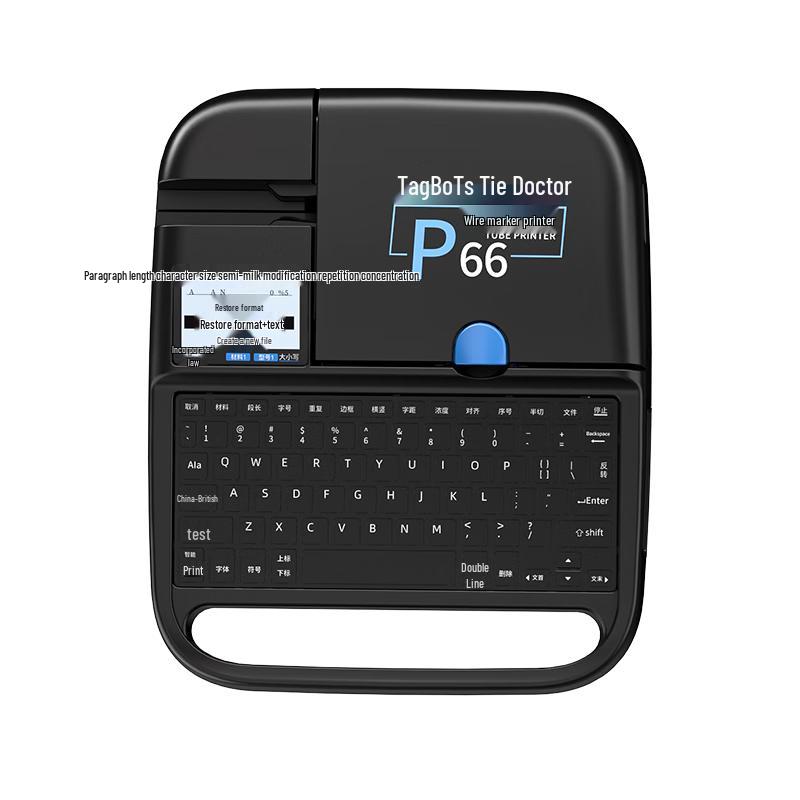 TieBoshi Line Number & Label Printer CN plug (adapter included)
