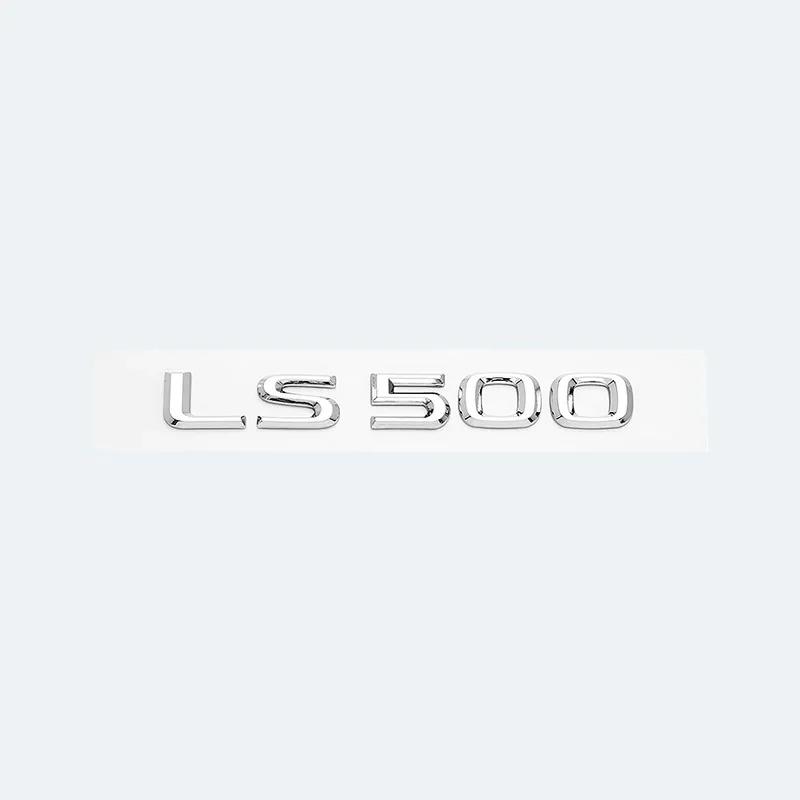 AABGE1 For Lexus LS LS350 LS400 LS460 LS460L LS500h LS600h LS600 Car Trunk ABS Chrome Letters Logos Badge Emblem Decals Styling Sticker