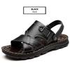 Loveontop Sandals Men'S New Beach Shoes Cowhide Slippers Outdoor  Non-Slip Thick-Soled Leather Sandals For Me