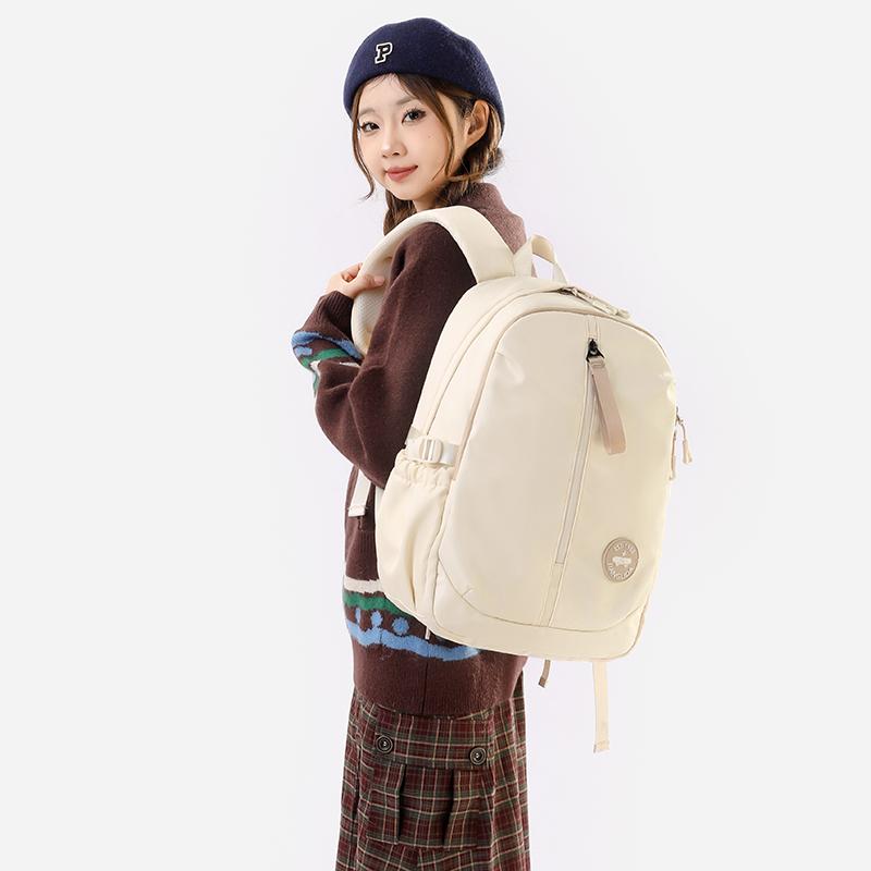 2026 New Burden Reducing Girl's Backpack Large Capacity Lightweight Waterproof Nylon School Bags Multi-layer Thickened Shoulder Strap Student Ruckpack