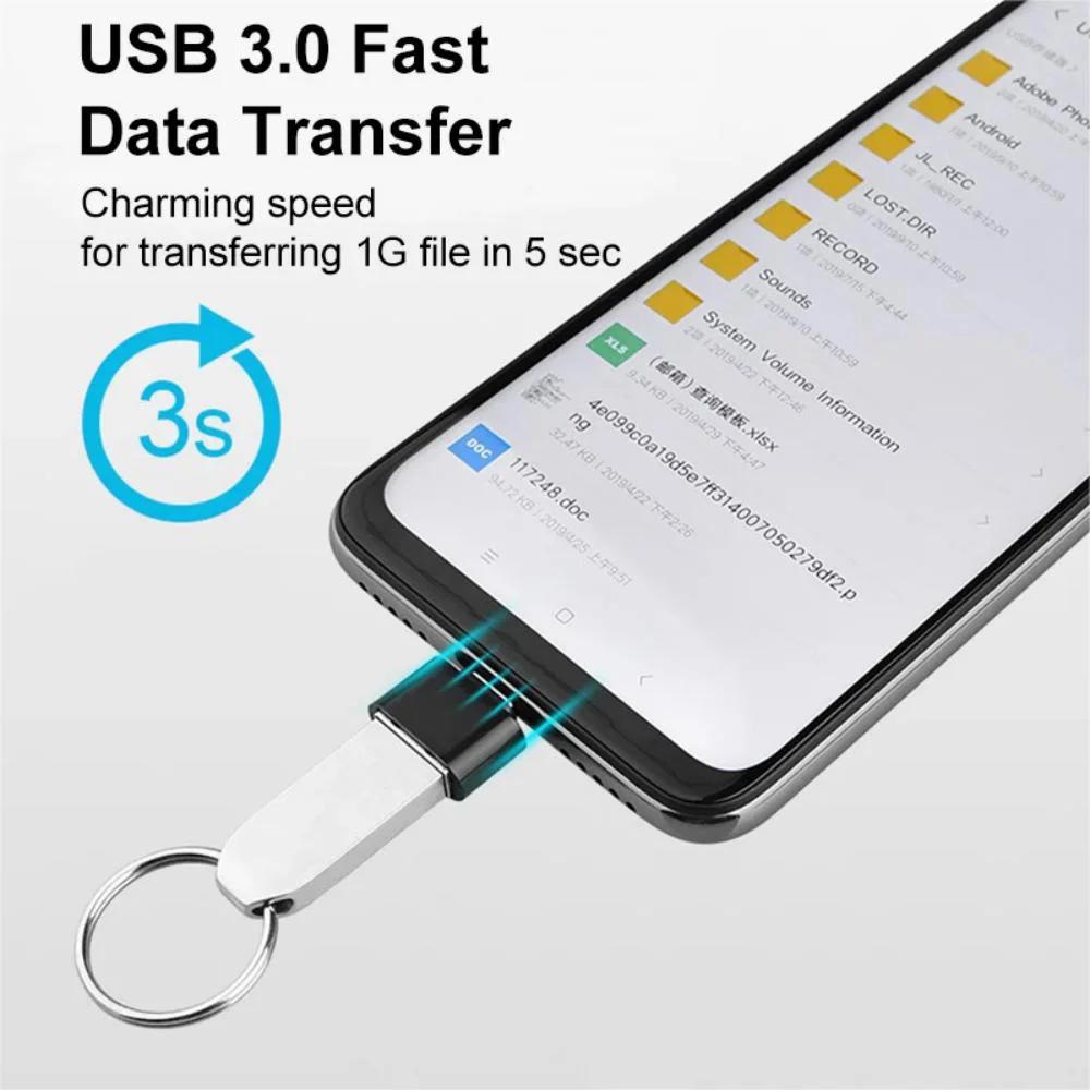 1-11 Pcs USB 1.1 to Type C Adapter OTG Converter USB-A Male to USB-C Female for Samsung Xiaomi POCO MacBook Pro Table