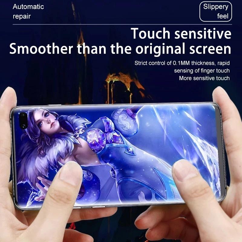 5PCS Full Curved Screen Protective Hydrogel Film For Huawei Honor 400 300 Ultra100 90 70 50 X8 X6 X5 X9a X9b X9cX6c X8a Power GT Pro Plus Lite 5G 2025