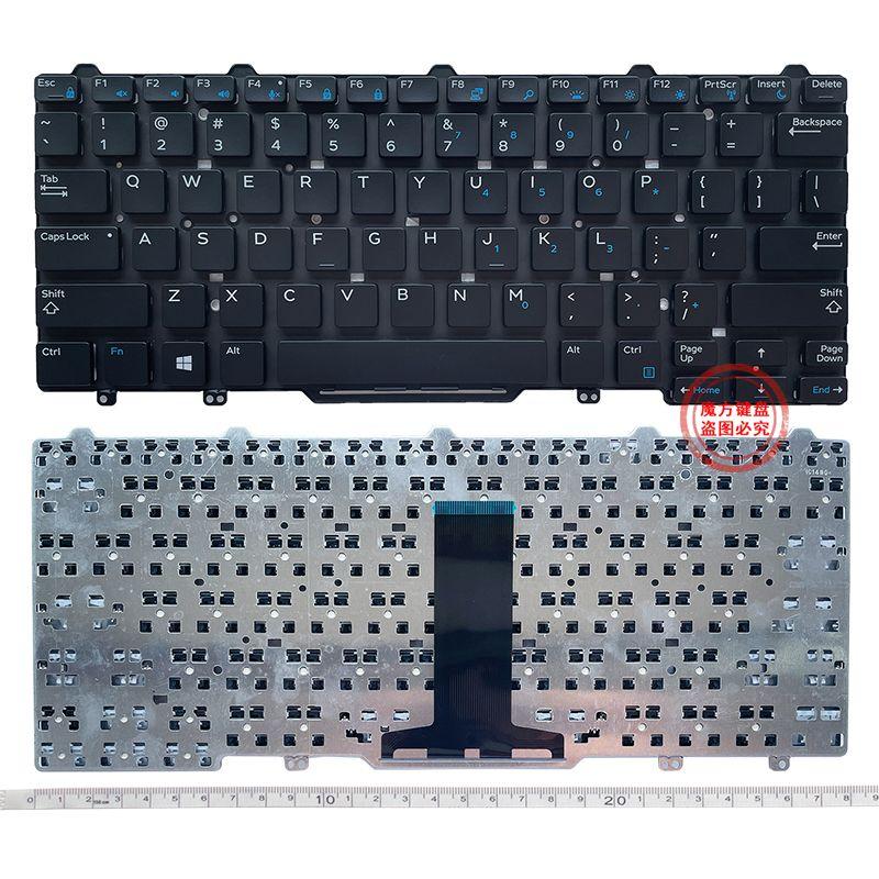 

E7470 for Dell E5470 Keyboard Latitude 7490 5480 5488 7480 5450 5491 (No rod/no backlight) [New]]