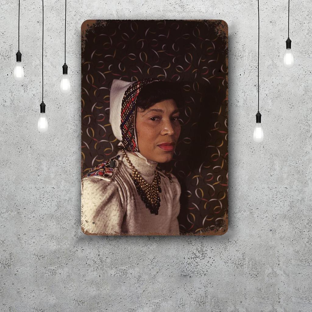 Zora Neale Hurston Funny Bar Metal Sign Retro Plaque Sign Alcohol Drinker Pub Club Man Cave Kitchen Wall Decoration