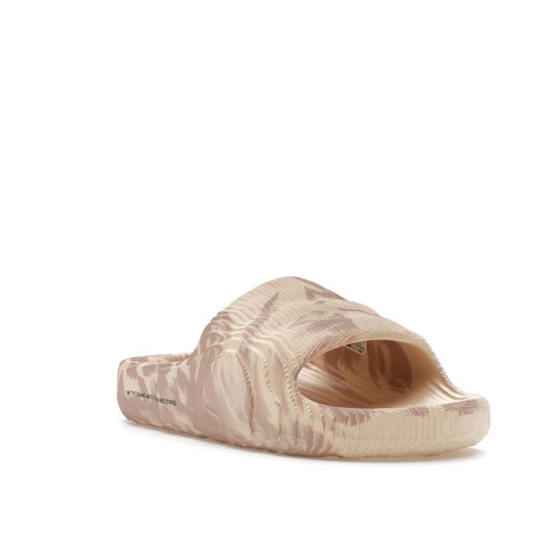 adidas Adilette 22 Nazouváky Sand Strata Wonder Taupe Unisex Tenisky Krémová Jádrově černá HP6516