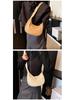 Korean Style Women's Versatile Half-Moon Crossbody Saddle Bag - 2025 Casual Fashion Crescent