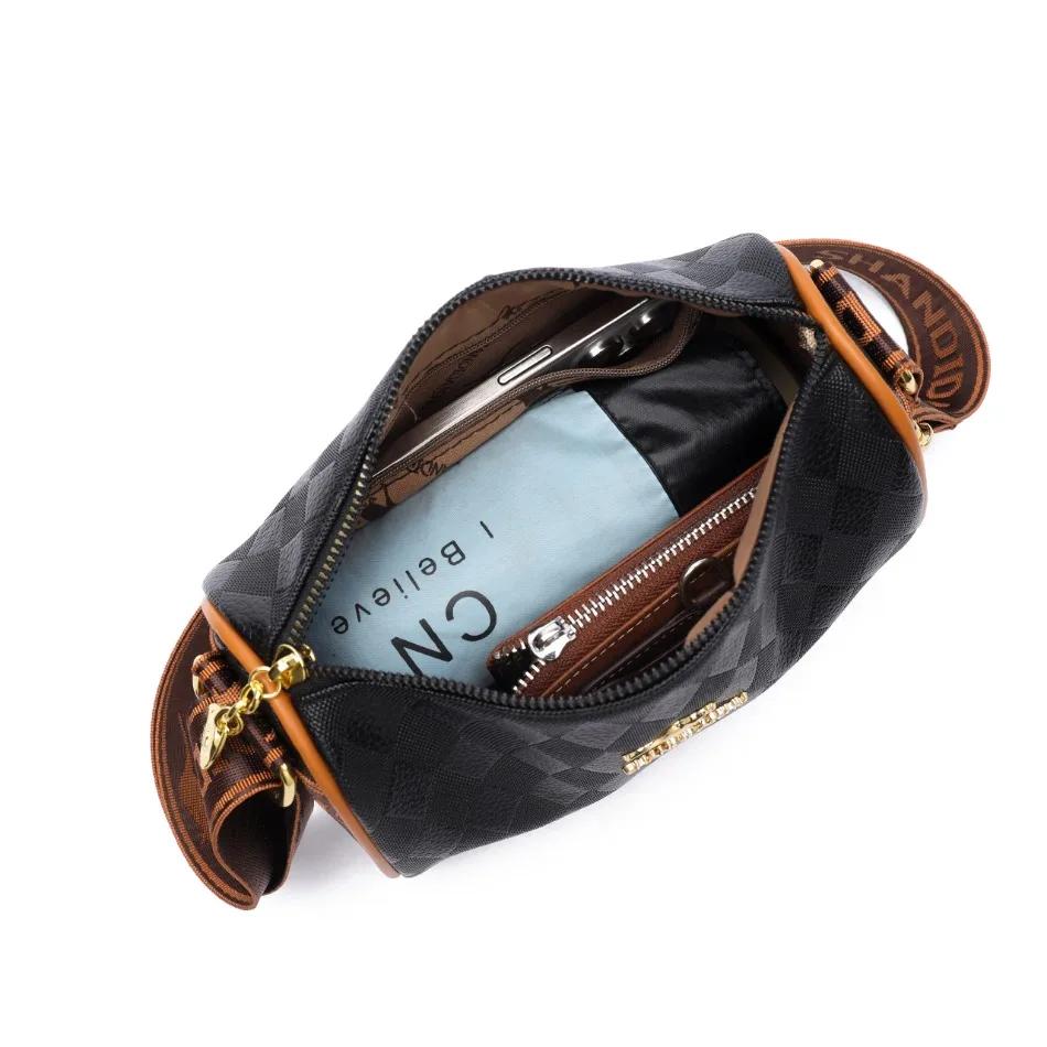 Luxury Leather PU Women's Messenger Bag Designer Crossbody Bags Small Bags Ladies Bags