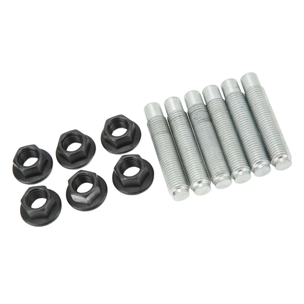 Exhaust Manifold Stud Nut Kit 800910550 Replacement for Subaru Legacy Outback Forester Tribeca