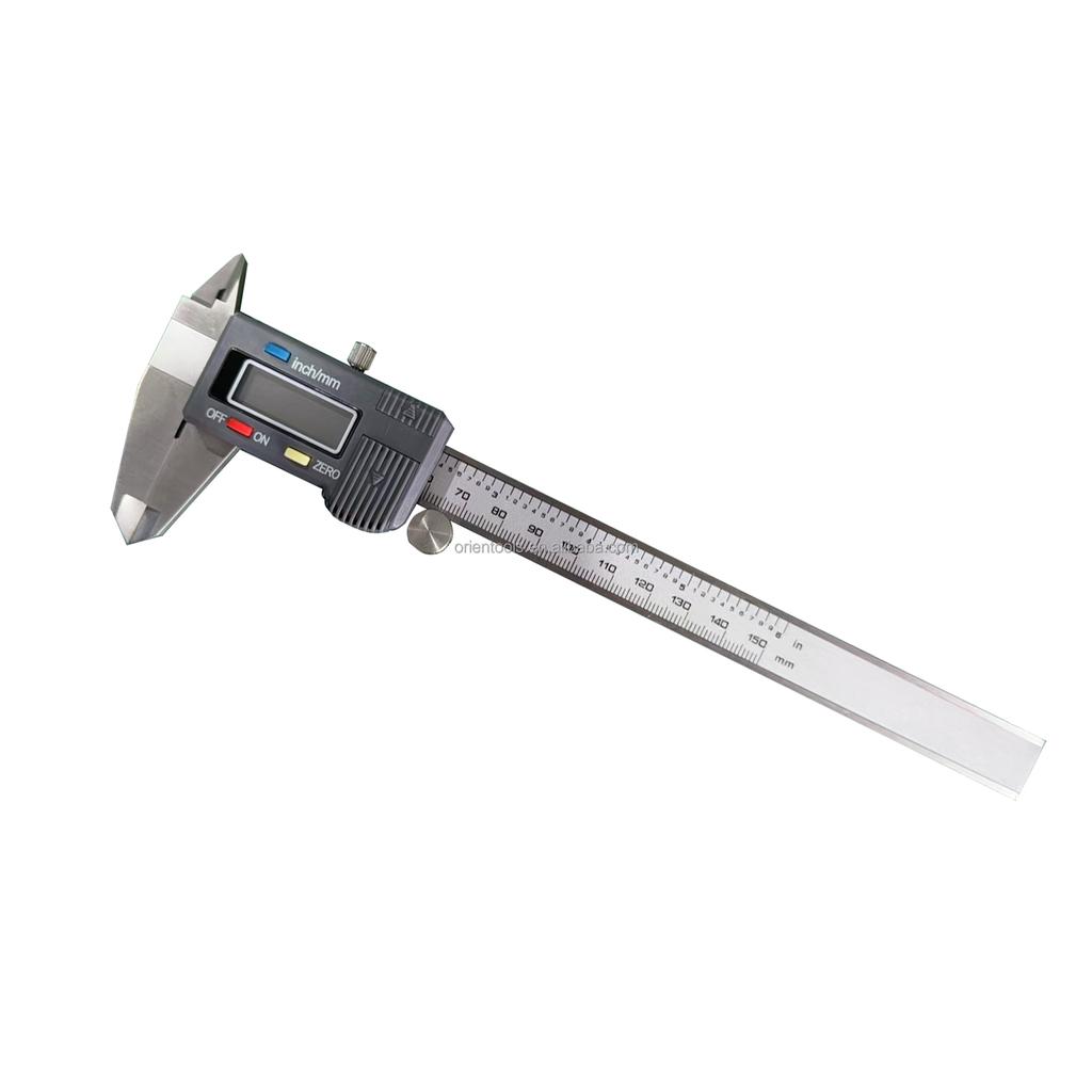 150mm 6 Inch ABS Stainless Steel Digital Vernier Caliper