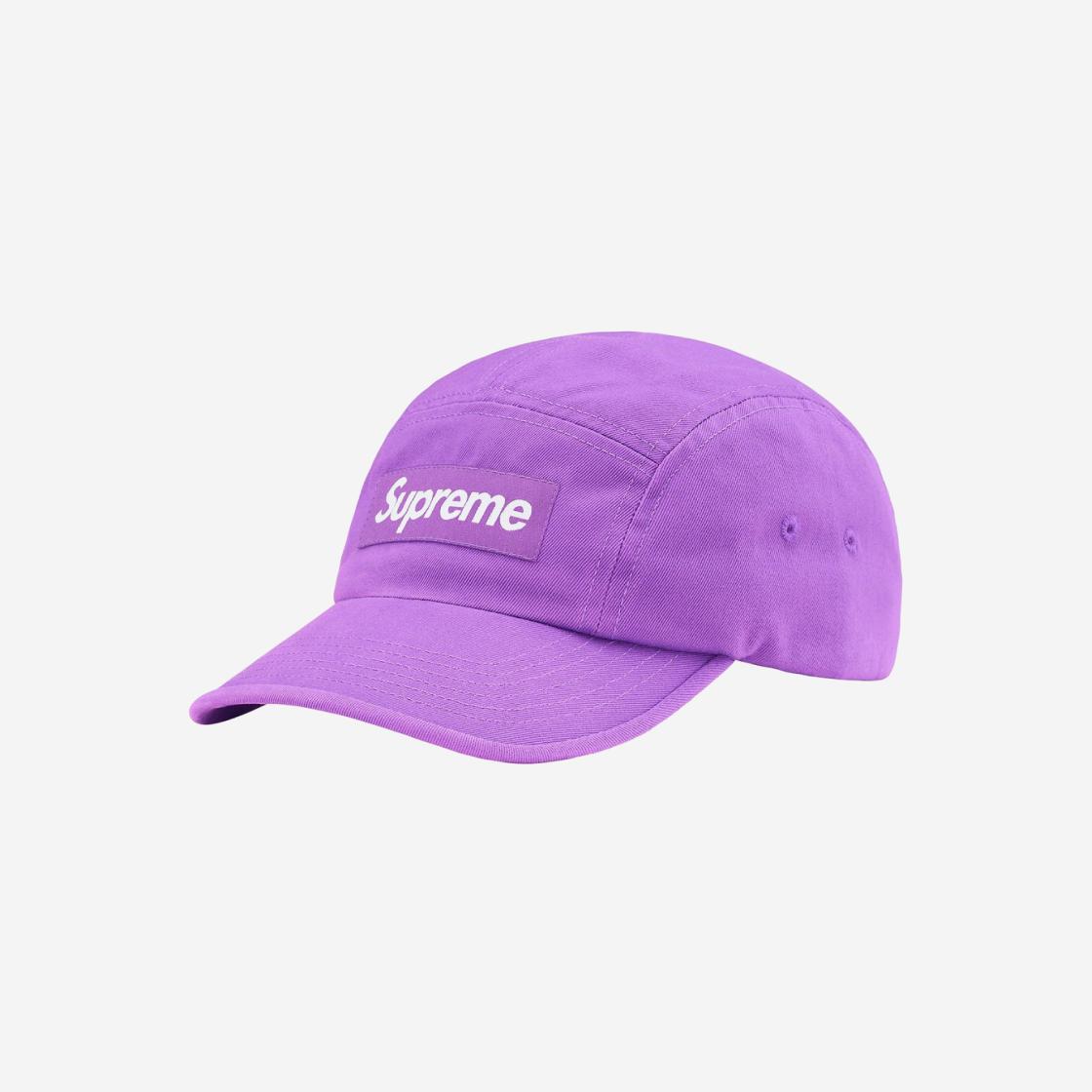 

Кепка Supreme из саржевого чиноса, светло-фиолетовый 22SS -