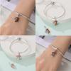 Copper Metal Bear Rabbit Koala Rainbow Horse Flamingo Princess Charm Bead Components Bead Components Compatible With Pan Authentic Original Bracelets