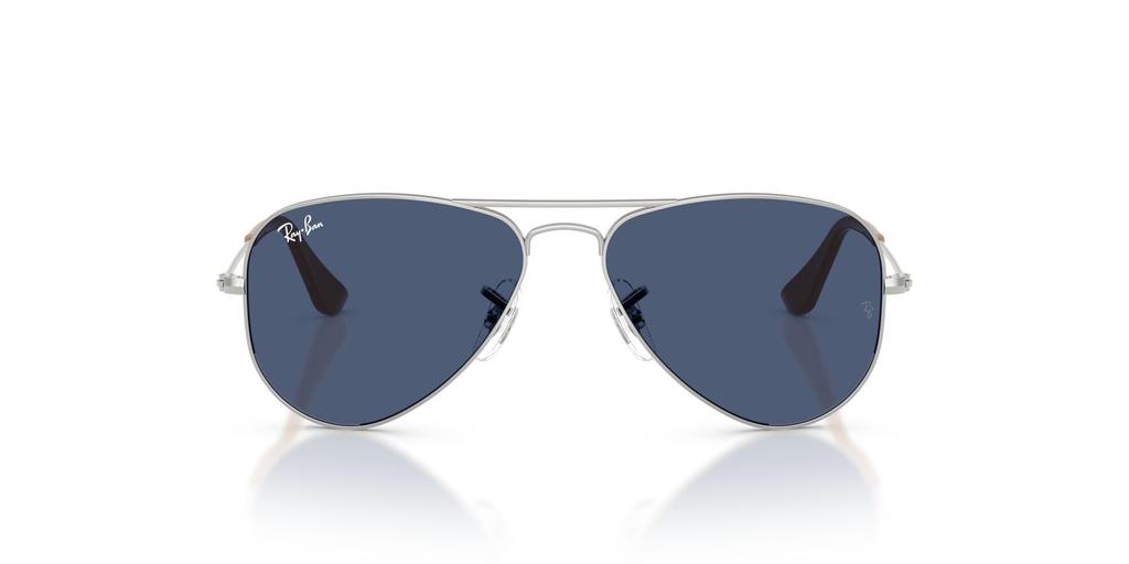 Sunglasses AVIATOR JUNIOR SILVER DARK BLUE 52mm 0RJ9506S Ray-Ban (Ray-Ban)