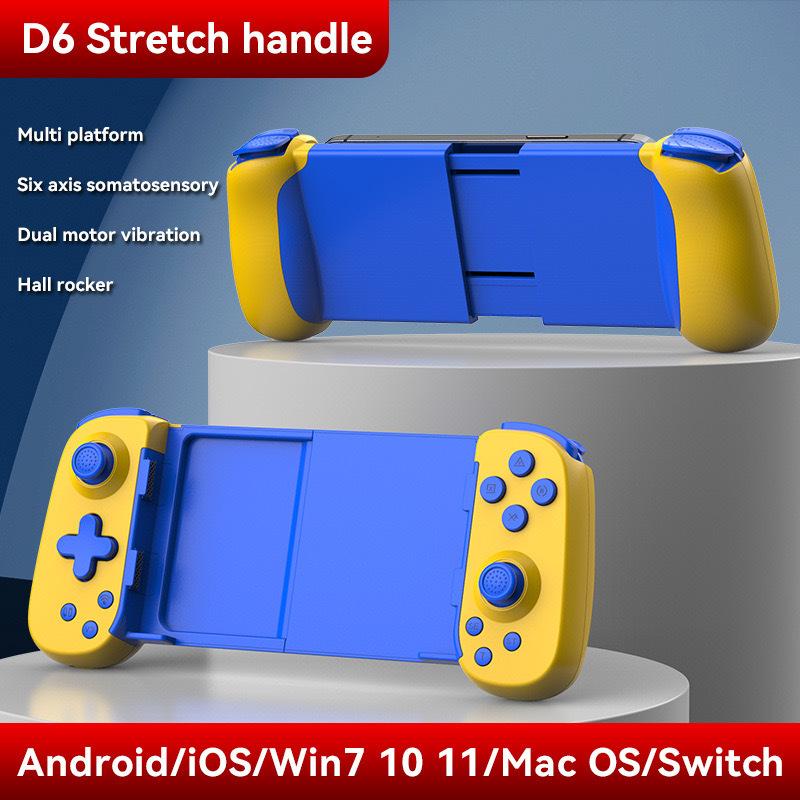 D6 for Android / iOS / Wins Wireless Controller Wireless Gamepad for PS4 Switch PC