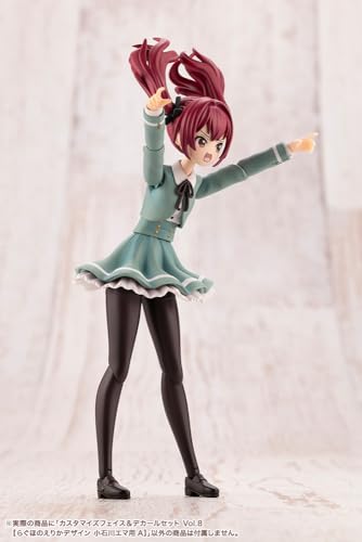 Custom Face & Decal Set Vol.8 for Koishikawa Emma A 1/10 Scale Model Kit - Designed by Ragho No Erika