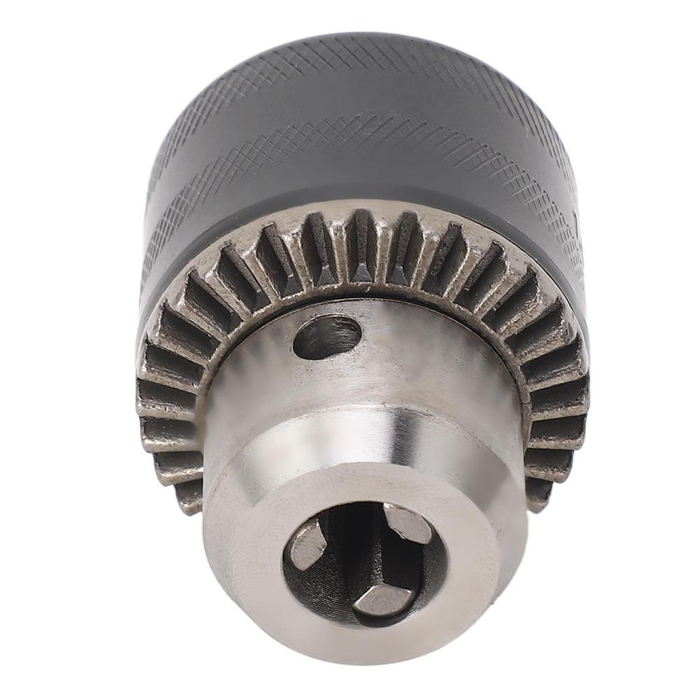 1/2-20UNF Thread Keyed Drill Chuck 1.5-13mm Capacity Three Jaw Drill Chuck  Fixing Drilling