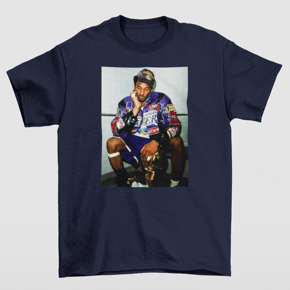 Kobe Bryant T-Shirt Vintage Basketball T-Shirts Finals Championship Pullover LA Mamba T-Shirt Retro Kobe Fan Top Basketball Liebhaber Geschenk