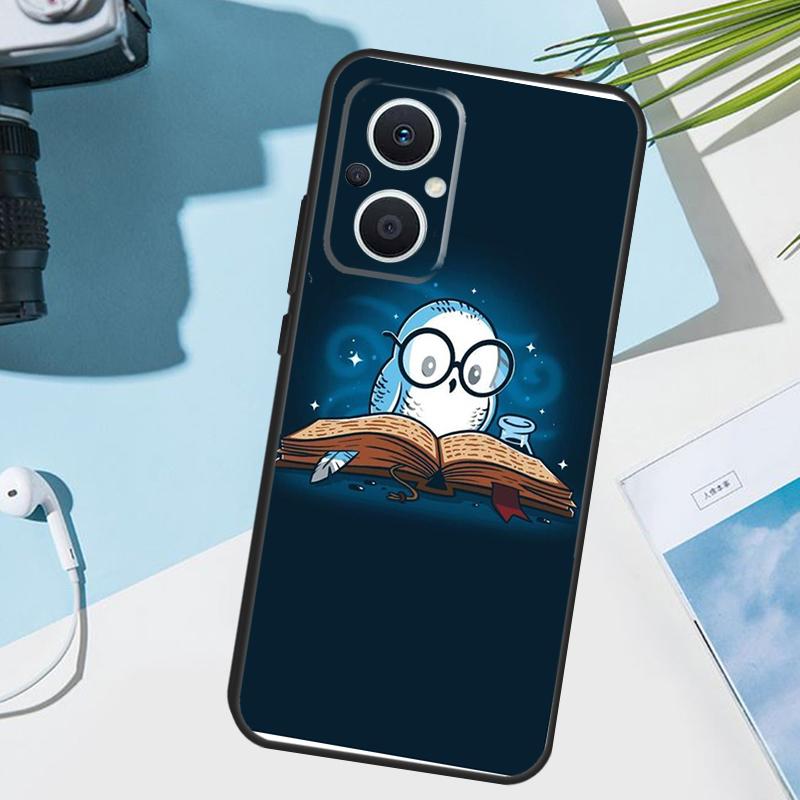 

Милый Мультяшный Чехол-Сова Для OPPO Reno 14F 13F 12F 11F 8T 7 8 Lite 10 11 12 13 14 Чехол OPPO Find X9 X8 X5 X6 Pro OPPO Reno10 Pro