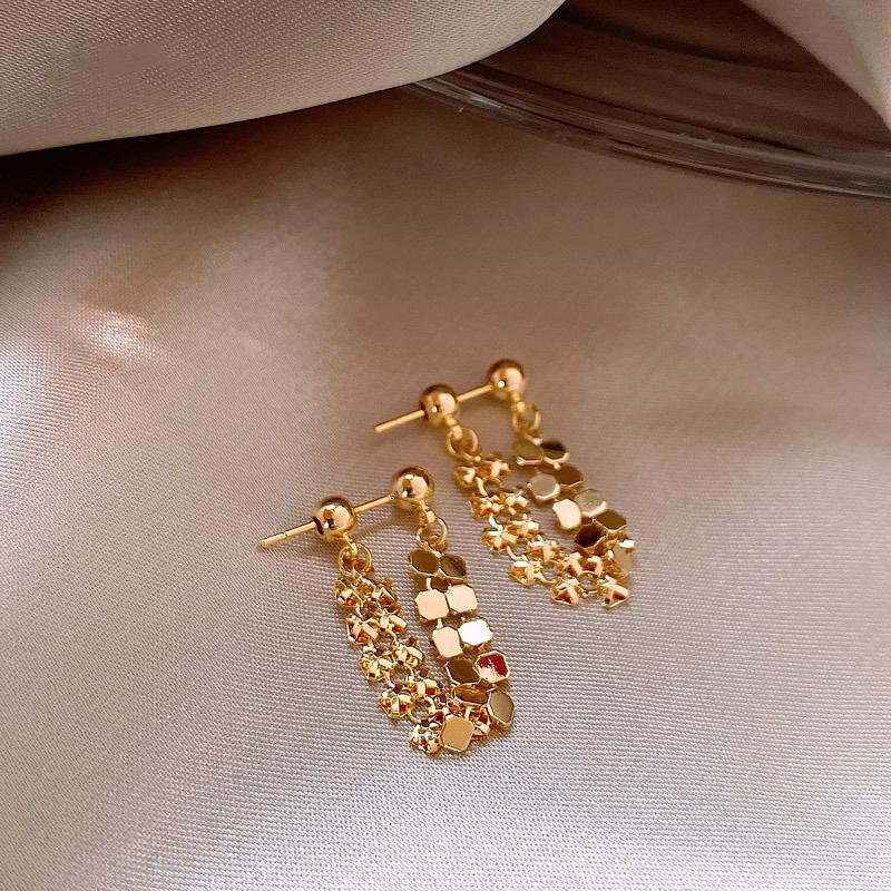 

Женские Серьги с Кисточками Высококачественные 1 pair of earrings золотой