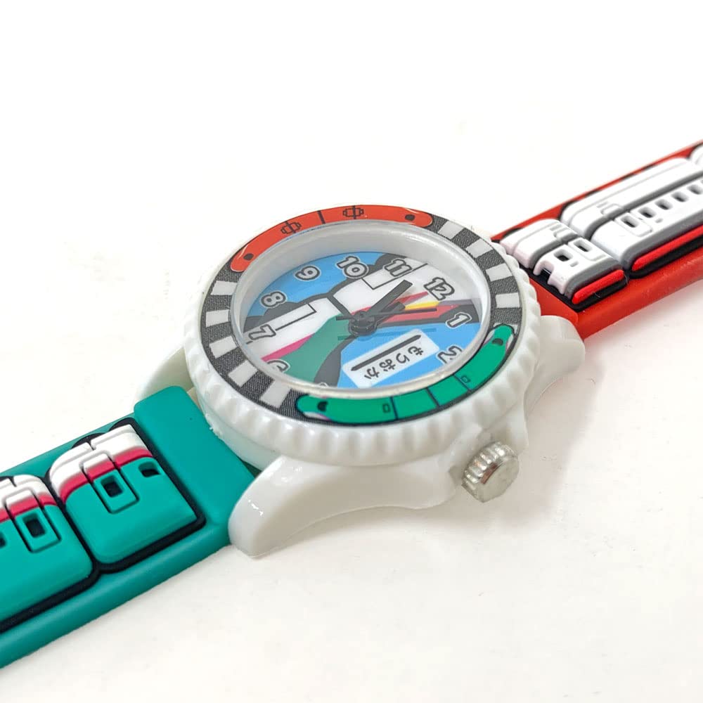 JR Official Shinkansen Kids E5 E6 Komachi Hayabusa Linked Watch JR East Train Goods Watch Boys Watch Outdoor Analog Display Girls Boys & Children's