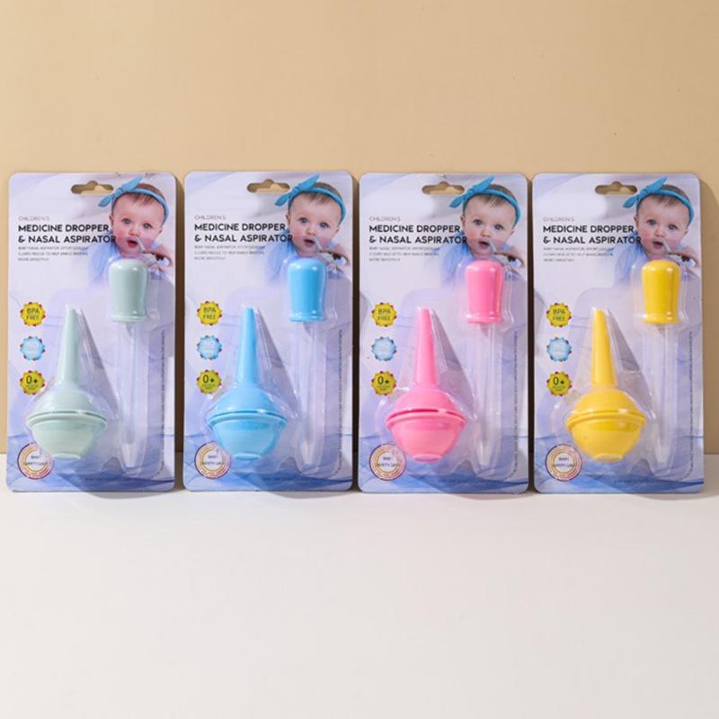 Dose Medicine Dropper Manual Nasal Sucker Ball Nasal Aspirator Bulb Syringes Medicine Dispenser for Infant Nasal Cleaner