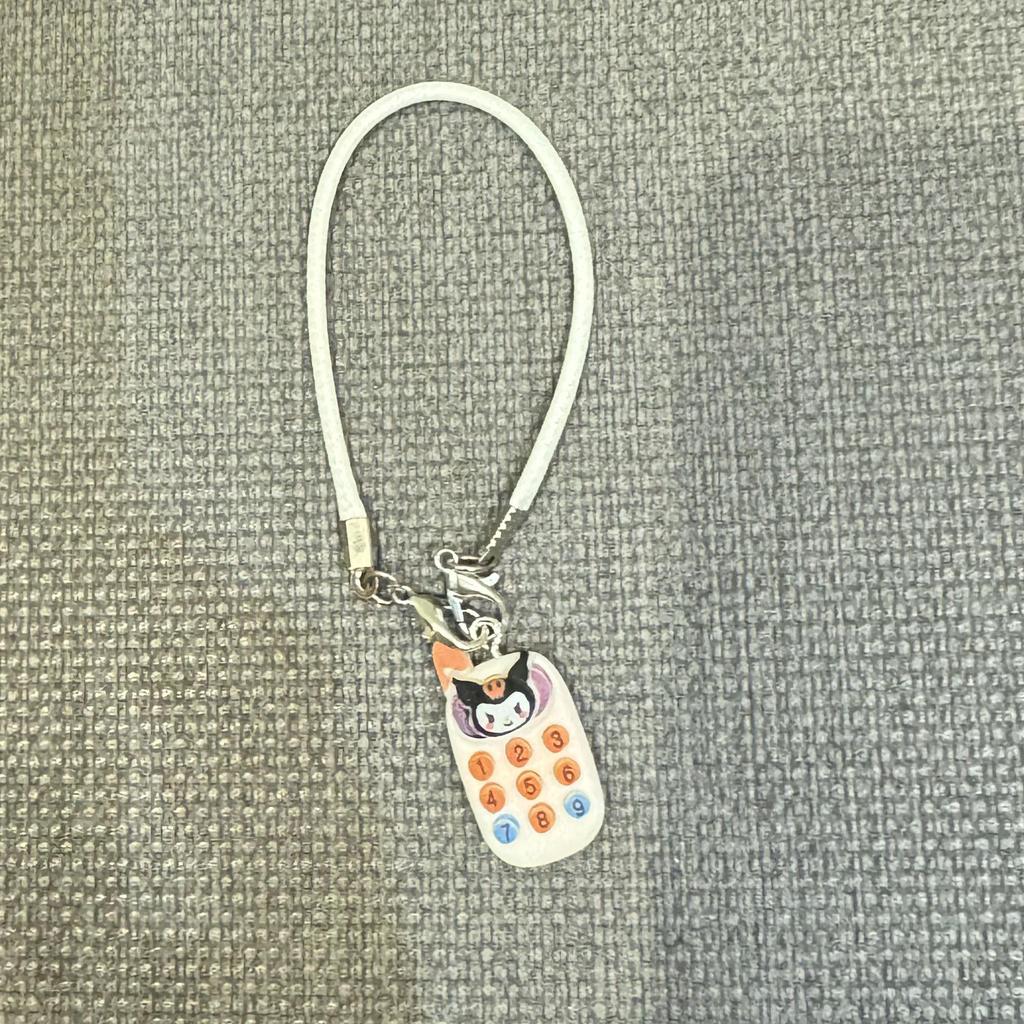 Sanrio Cartoon Mini Phone Pendant Water Bottle Accessory Doll-Figure 