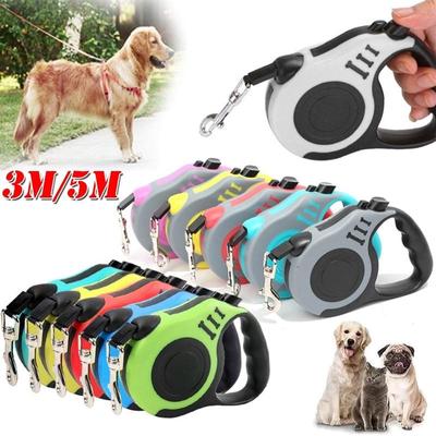 1Pc Pet Tractor Dog Automatic Telescopic Traction Rope  Walking Extension Lead for Medium Dogs Pet Supplies