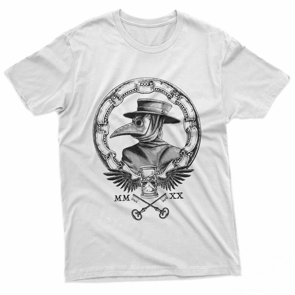 Plague Doctor Crow Mask Vintage T-Shirt