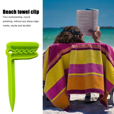 Beach Towel Clip Heavy Duty Portable Lightweight Beach Chair Bath Towel Holder Clothes Peg Outdoor Picnic Camping Tent Fixing Clamp
