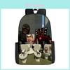 Skibidi Toilet Character 17inch School Backpack With Breathable Oxford Fabric For Elementary Students