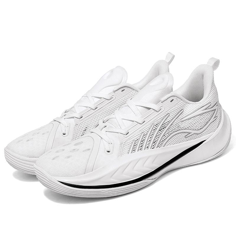New Mesh Breathable Basketball Shoes for Men Shock-absorbing Wear-resistant and Anti-slip Professional Practical Sports Shoes