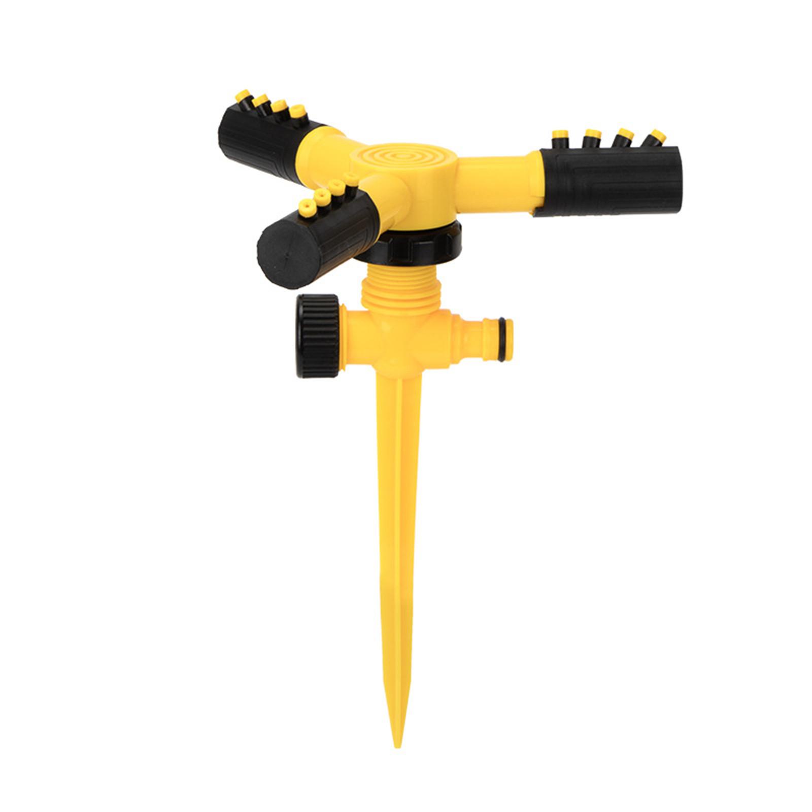 

Садовый спринклер, Автоматический роторный опрыскиватель, Спринклер для полива пастбищ, Садовый спринклер One Size жёлтый