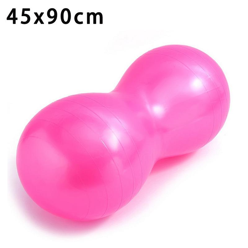 Explosion-Proof Inflatable Peanut Ball for Yoga, Fitness, and Rehabilitation