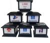 Solar Outdoor Post Cap and Guardrail Light for Courtyard and Construction Sites