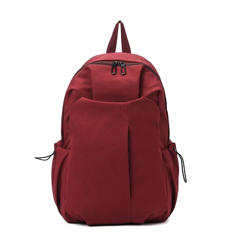 Male School Backpack University Student American Red Junior High School Female Student Mountaineering Large Capacity