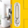 YOUTHUA Sliding Barn Door Locks Invisible Door Handle for Wooden Sliding Pocket Door Latch Furniture Hardware 17cm Door Locks
