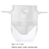 Ergonomic Retractable Ergonomic Coffee Filter Retractable Plastic Stable Even Filtration Coffee Strainer