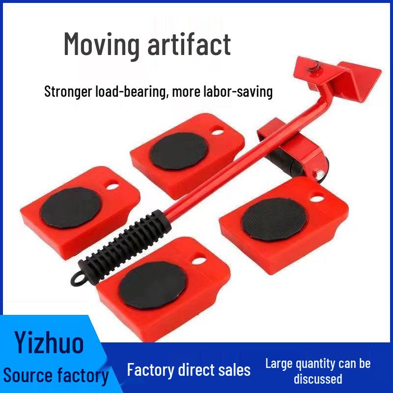 Effortless Furniture Mover: Time & Labor-Saving Bed & Heavy Object Pulley Tool