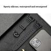 waterproof watch band For Casio 3239 W-96H-1A 2A 9A special silicone strap electronic watch chain accessories black 18mm