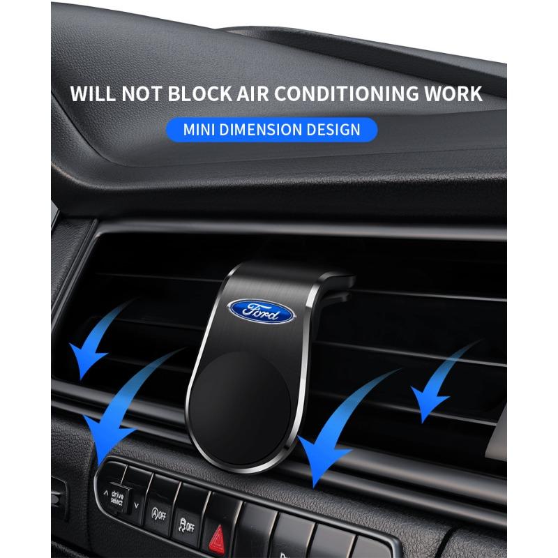 Автомобильный магнитный L-образный значок AMG Автомобильный специальный GPS держатель для телефона Автотовары для Ford Focus Mondeo Kuga Fiesta MK7 Escort Explorer Edge 2 4 MK2