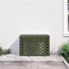 Air Conditioner Cover Olive Green 90 x 40 x 60 cm Steel