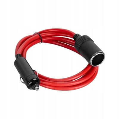 Przedłużacz Gniazda Zapalniczki Kabel 12-24V 1,5M