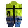 High-Visibility Reflective Mesh Vest for Construction and Night Cycling