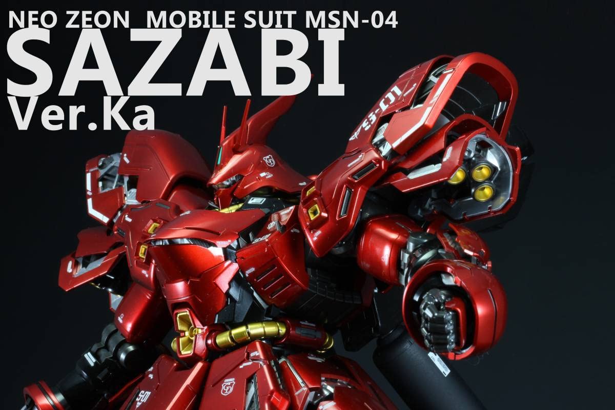 

Painted finished product MG SAZABI 1/100 MSN-004 Ver.Ka