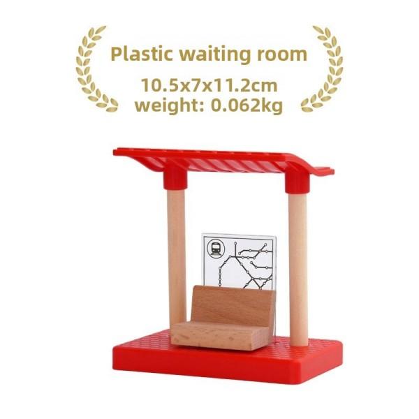 All Kinds Wooden Tunnel Station Platform Wooden Train Track Accessories fit for Brand Wooden Railway Track Toys for Children