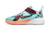 Lebron 18 Low 'Floral' James 18 Hook and Loop Low Top Performance Basketball Shoes Blue Red DN4176-400